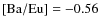 ${\rm [Ba/Eu]}=-0.56$