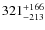 $321^{\rm +166}_{-213}$