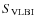 $S_{\rm VLBI}$