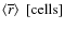 $\left<\overline{r}\right>\ [{\rm cells}]$