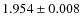 $1.954 \pm 0.008 $