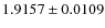 $1.9157 \pm 0.0109$