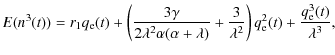 $\displaystyle E(n^3(t)) =