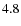 $\-4.8$