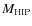 $M_{\rm HIP}$