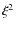 $\xi^2$