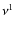 $\nu^1$