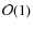 ${\cal O}(1)$