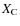 $X_{\rm C}$