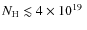 $N_{\rm H}\lesssim 4\times10^{19}~$
