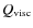 $Q_{\rm visc}$