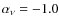 $\alpha_\nu=-1.0$