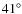 $41^{\circ}$