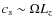 $c_s \sim \Omega L_z$