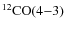 ${\rm ^{12}CO(4{-}3)}$