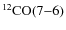 ${\rm ^{12}CO(7{-}6)}$