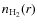 $n_{{\rm H_{2}}}(r)$