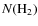 $N(\rm {H}_2)$