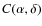 $C(\alpha ,\delta )$