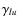 $\gamma_{lu}$