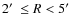 $2\hbox{$^\prime$ }\le R<5\hbox{$^\prime$ }$