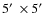 $5\hbox {$^\prime $ }\times 5\hbox {$^\prime $ }$