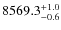 $8569.3^{\rm +1.0}_{-0.6}$