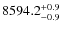 $8594.2^{\rm +0.9}_{-0.9}$