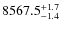 $8567.5^{\rm +1.7}_{-1.4}$