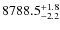 $8788.5^{\rm +1.8}_{-2.2}$