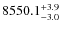 $8550.1^{\rm +3.9}_{-3.0}$