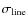 $\sigma_{\rm line}$