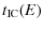 $\displaystyle t_{\rm IC}(E)$