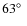 $63\hbox{$^\circ$ }$