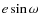 $e\sin \omega$