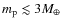 $m_{\rm p} \lesssim 3M_{\oplus}$