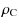 $\displaystyle \rho_{\rm C}$