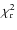 $\chi^2_{\rm r}$