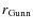$r_{\rm Gunn}$