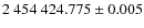 $2~454~424.775 \pm 0.005$