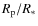 $R_{\rm p}/R_*$