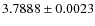 $3.7888\pm 0.0023$
