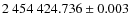 $2~454~424.736 \pm 0.003$