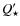 $Q'_{\star}$