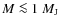 $M\la 1~ M_{\rm J}$