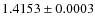$1.4153\pm0.0003$