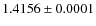 $1.4156\pm0.0001$