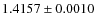$1.4157\pm0.0010$
