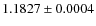 $1.1827\pm0.0004$