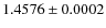 $1.4576\pm0.0002$